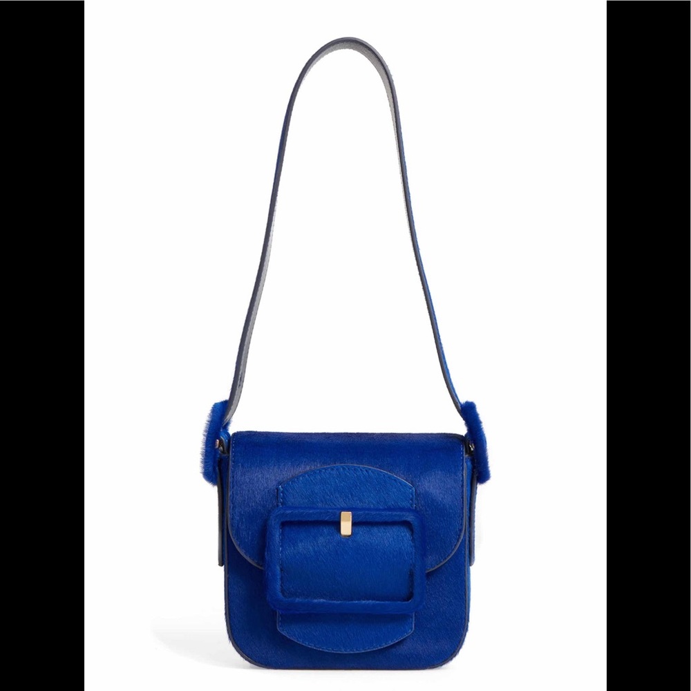 🔥🔥TORY BURCH Mini Sawyer Calf Hair Shoulder Bag.